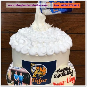 Bánh Sinh Nhật Hình Lon Bia Chai Rượu - LK01